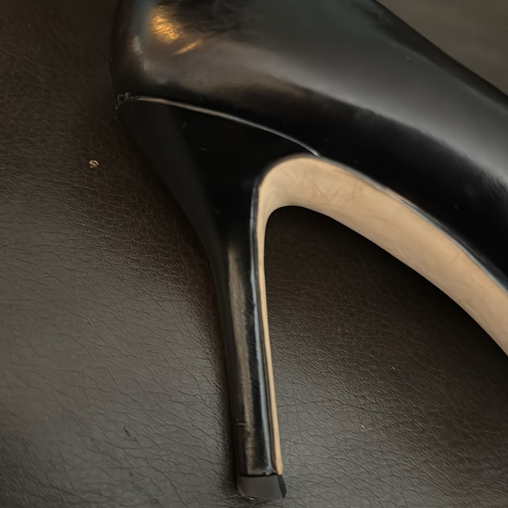 Nine West Black Stiletto Heels - Picture 4 of 7